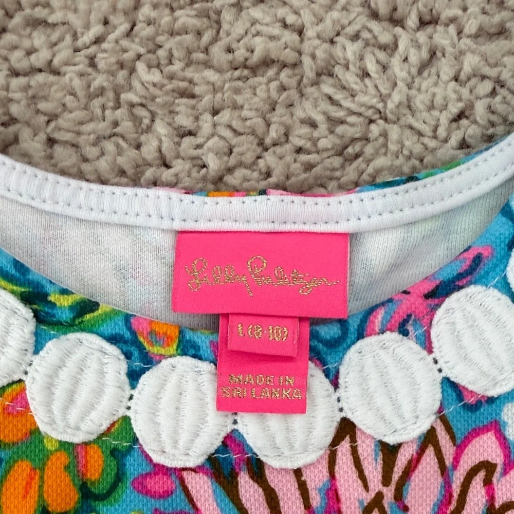 Lilly Pulitzer Kids Knit Shift Dress - Picture 2 of 4